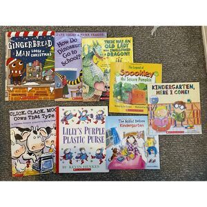Kids Bundle of 8 Beginner Emergent Reader Kindergarten Books